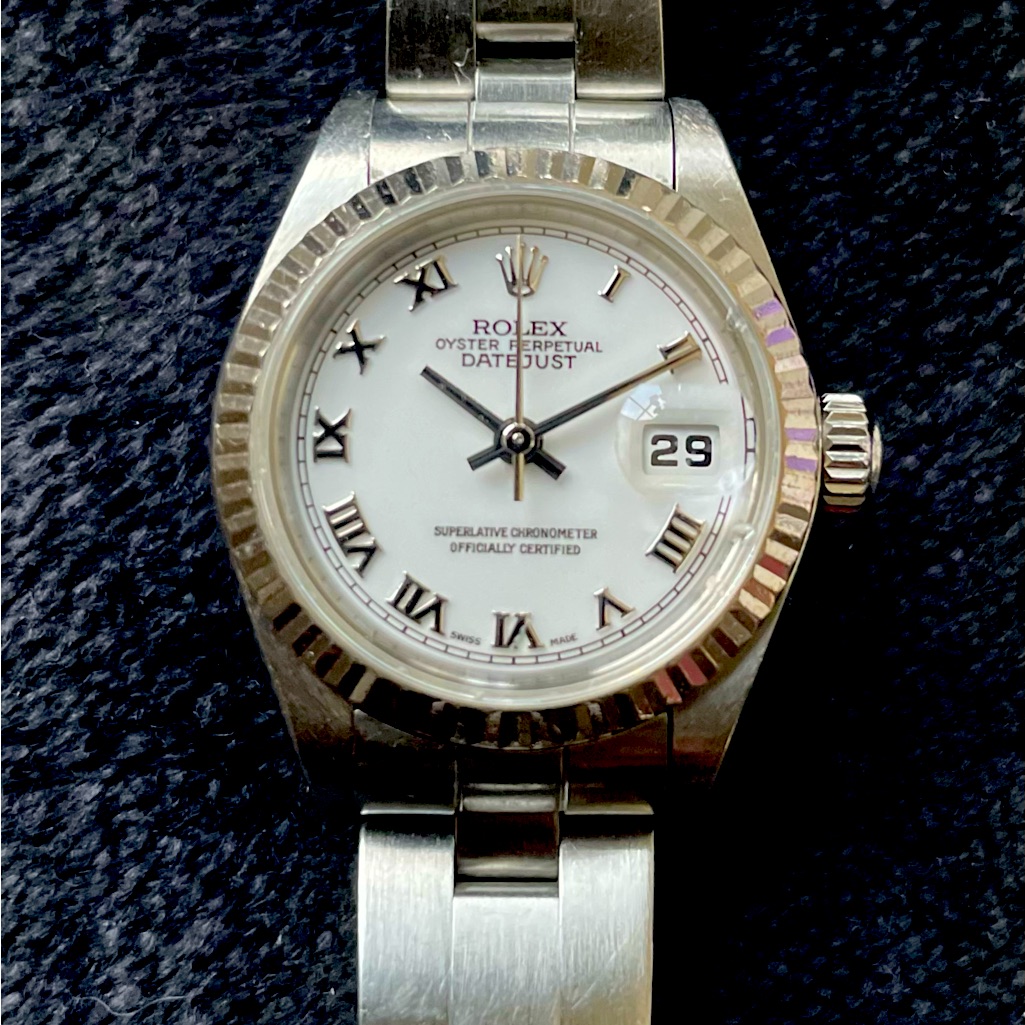 Authentic Rolex Oyster Perpetual Datejust Model 79240